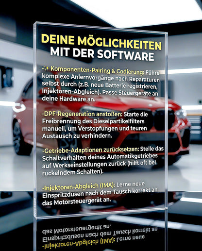 ENET Kabel BMW Diagnose Codierung
I-Serie i4 i3