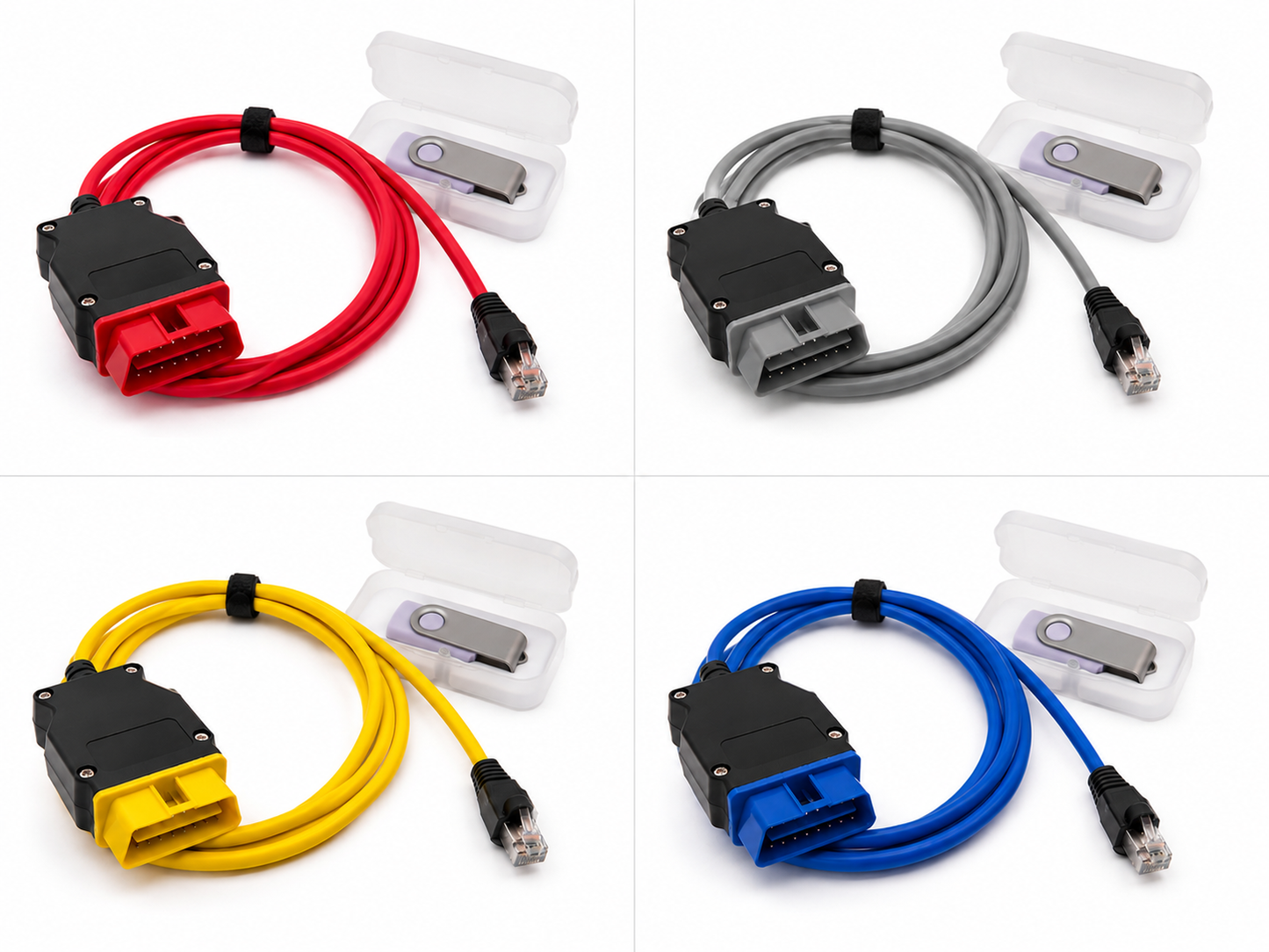 BMW ISTA Diagnose & Coding USB Kit mit ENET-Kabel - Lenara Solutions
