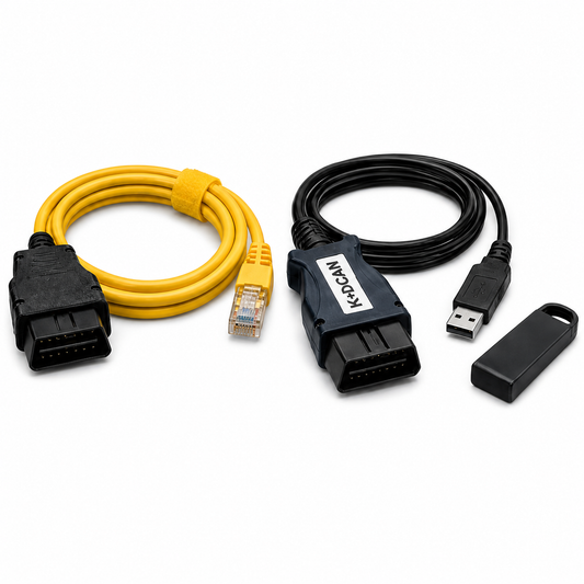 BMW Diagnose-Komplettset – ENET + K+DCAN + Treiber-USB