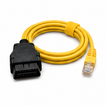 Gelbes ENET-Diagnosekabel für BMW & MINI – nur Kabel
